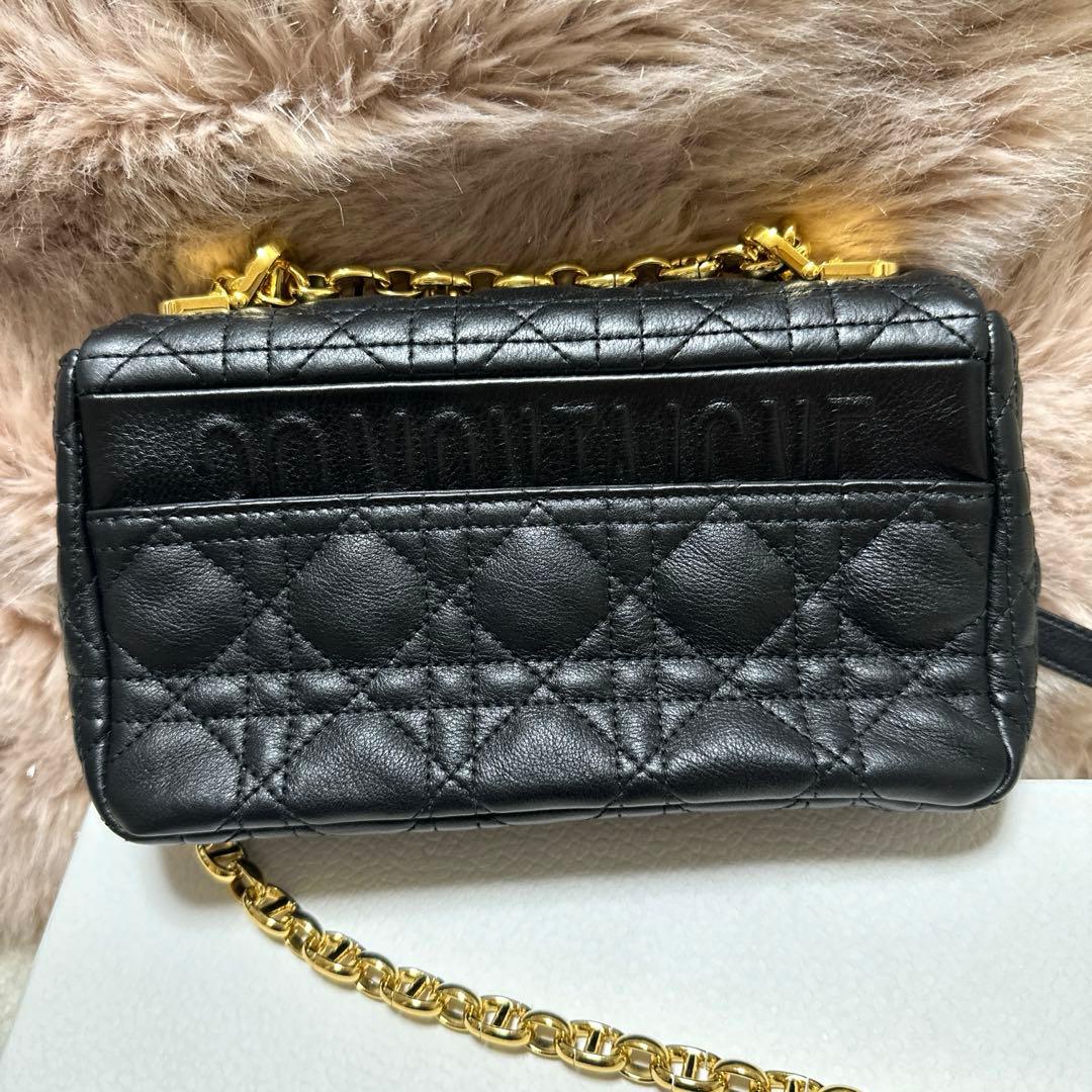 Dior Caro スモール ブラック ディオール カロ ショルダーバッグ