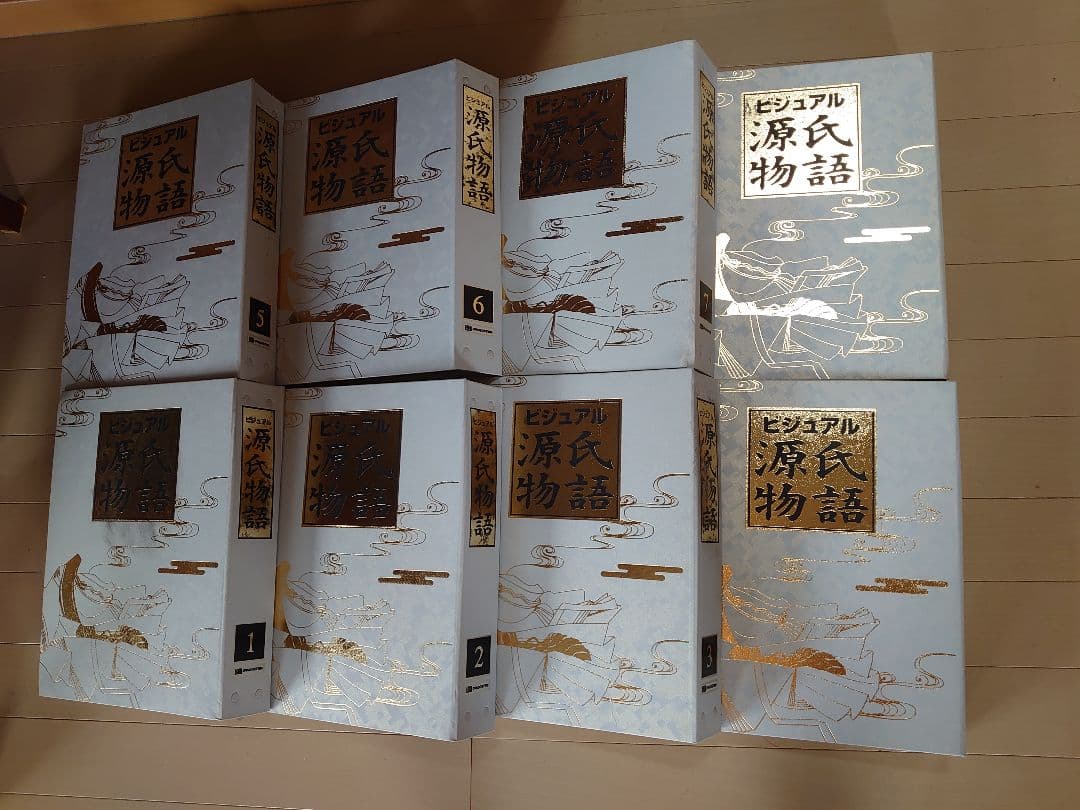 週刊ビジュアル源氏物語 全96号 専用バインダー8冊付き - メルカリ