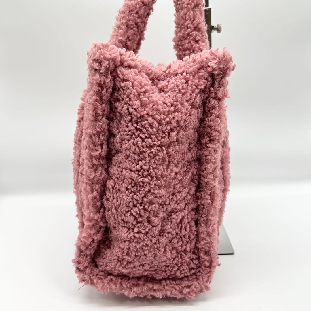 美品✨マークジェイコブス ザ テディ ショルダーバッグ 2way ボア