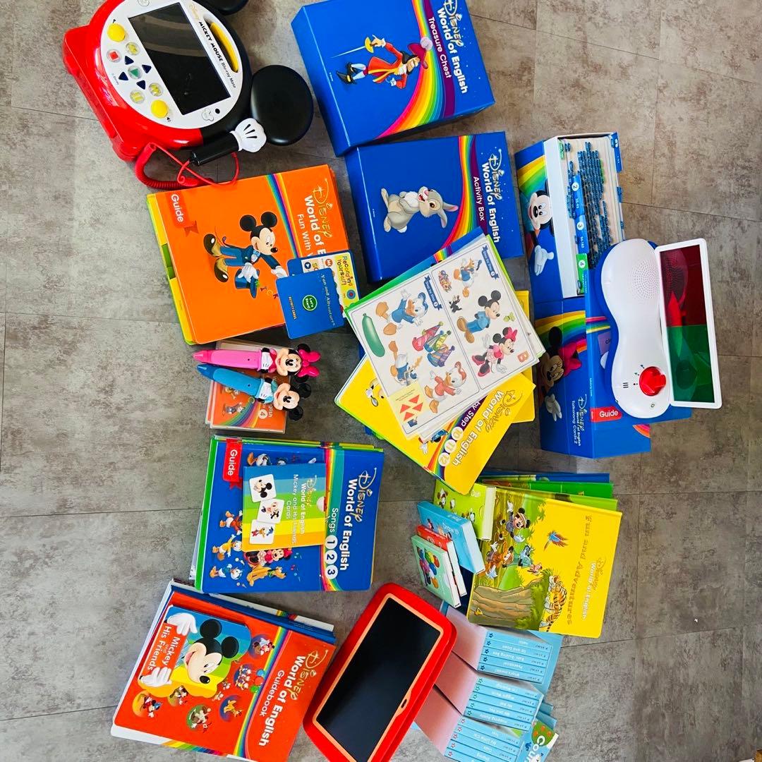 ほぼ未使用】最新型！ディズニー英語DWE 新型タブレットパッケージ