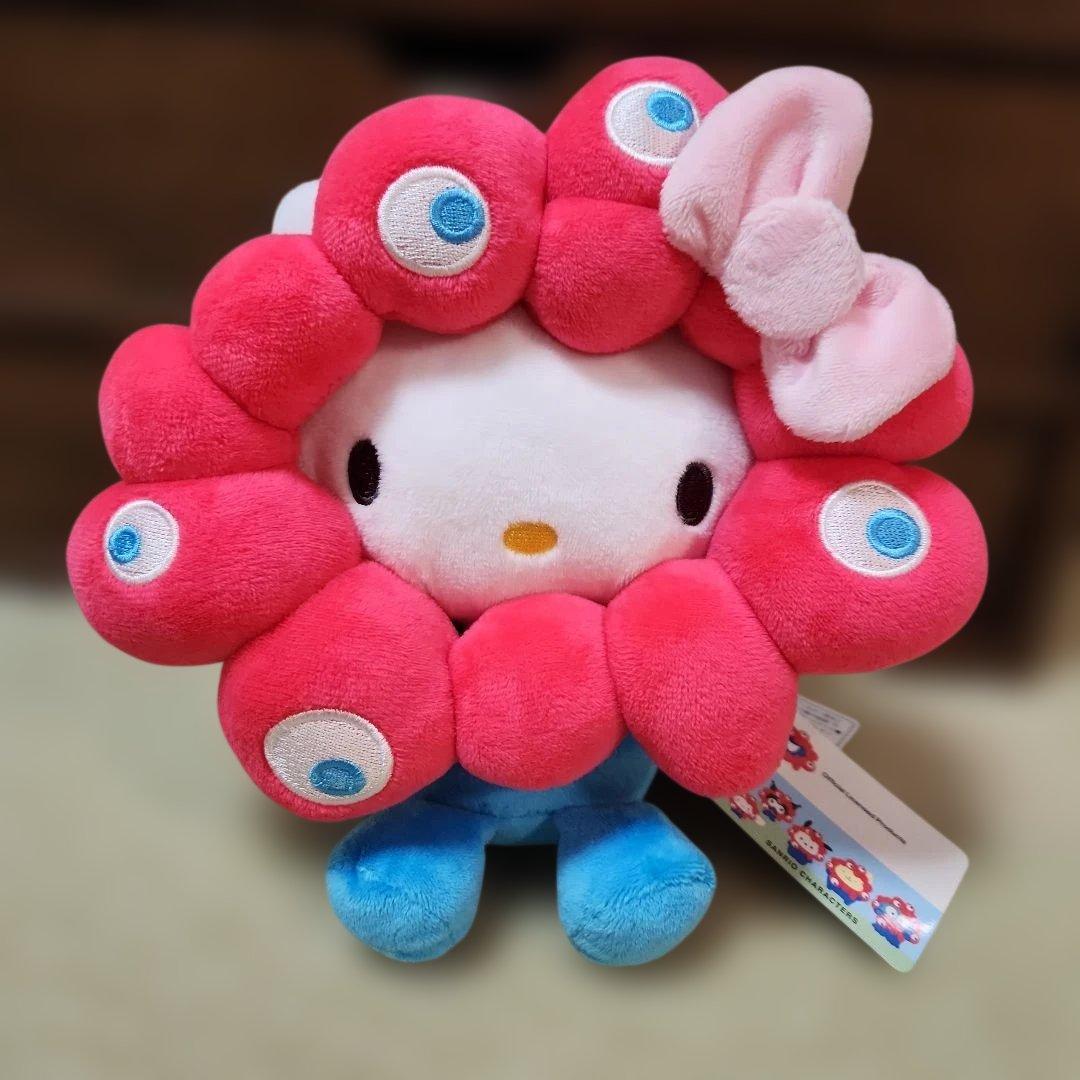 サンリオ ミャクミャク なりきりぬいぐるみ M サイズ ハローキティ