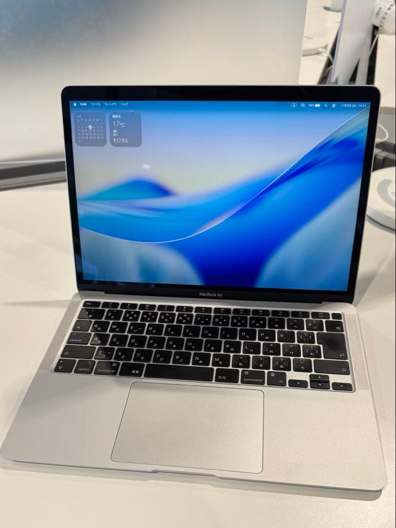【美品】MacBookAir M1 2020 シルバー 16GB/256GB Amazon.com: Apple Late 2020 MacBook Air with Apple M1 Chip (13