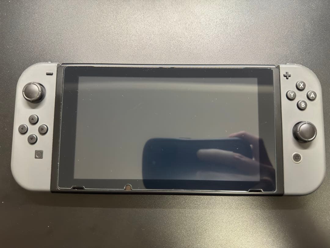 Nintendo Switch 本体 グレー microSD256GB ポーチ付