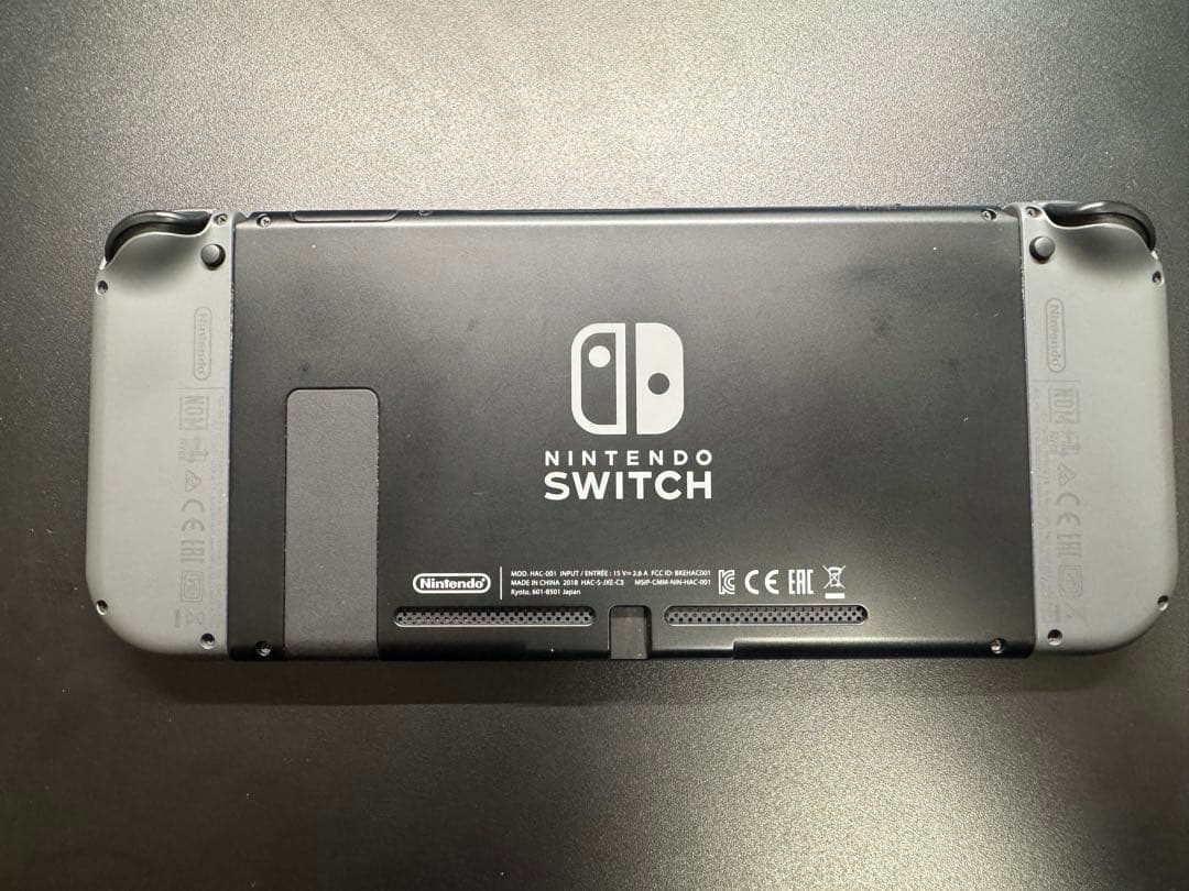 Nintendo Switch 本体 グレー microSD256GB ポーチ付