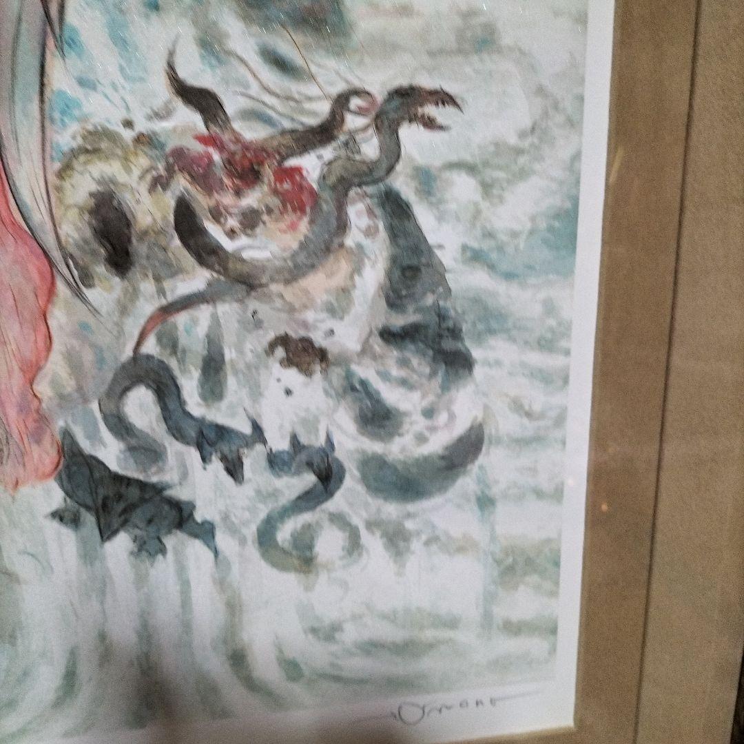 美品】天野喜孝 リトグラフ 複製原画 ジクレ ファイナルファンタジー11