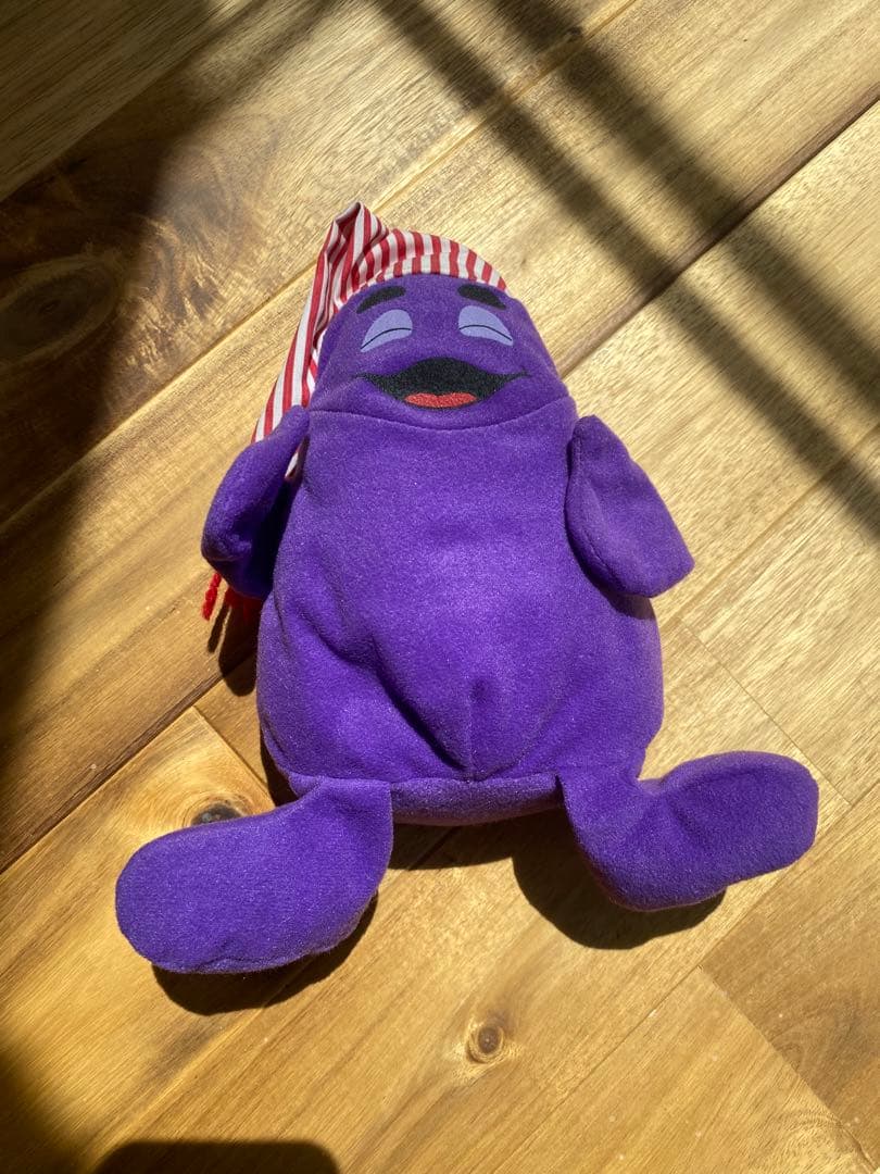 McDonald's マクドナルド グリマス ぬいぐるみ 激レア grimace - メルカリ