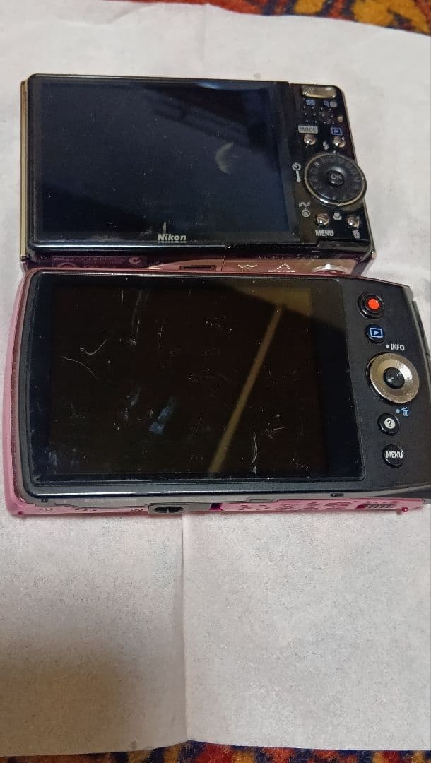 Nikon COOLPIX & Olympus デジタルカメラセット Nikon COOLPIXと