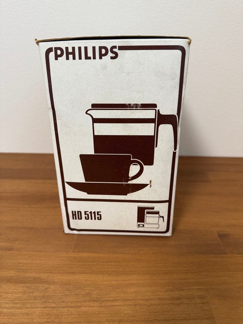 PHILIPS 昭和レトロ コーヒーメーカーHD5115 未使用 希少モデル - メルカリ