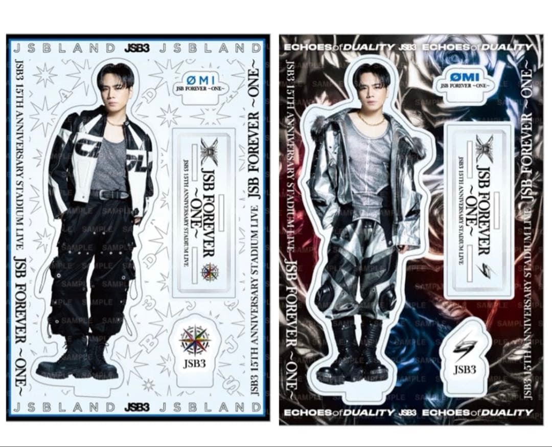 三代目 JSBFOREVERONE 登坂広臣アクスタ フォトカードOMI ØMI - メルカリ