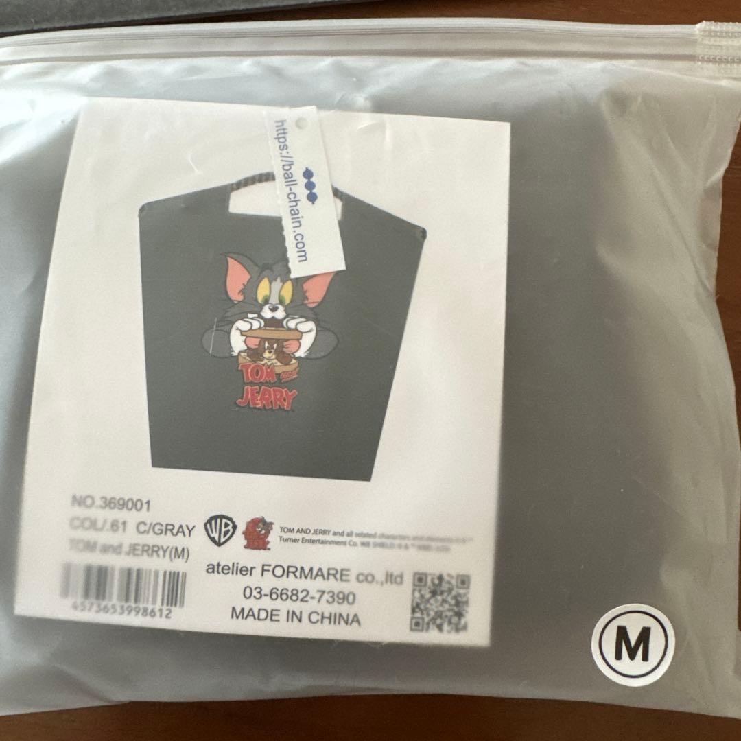 ボールアンドチェーン トムアンドジェリー Mサイズ グレー - メルカリ