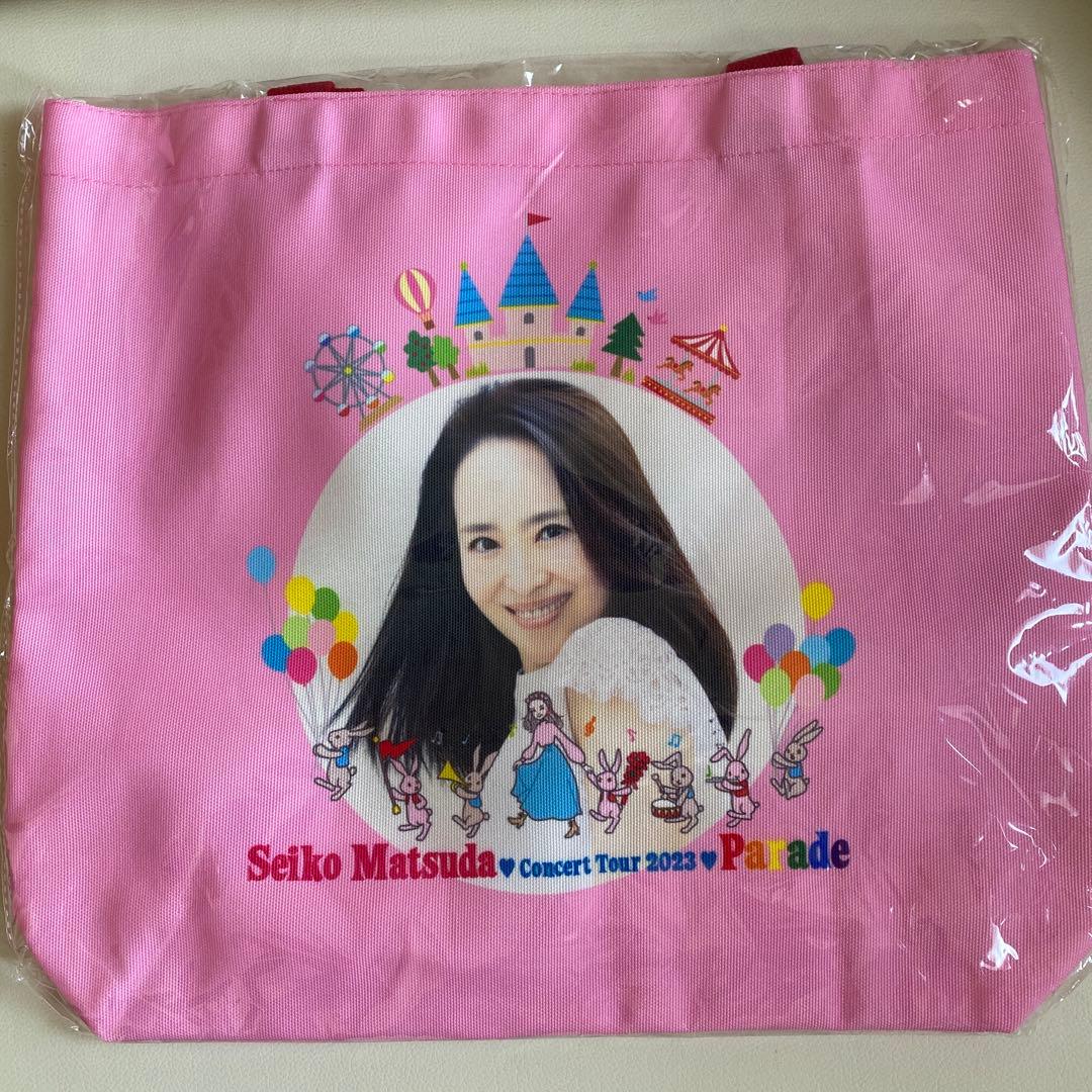松田聖子コンサート プレミアムシートお土産トートバッグとクリア