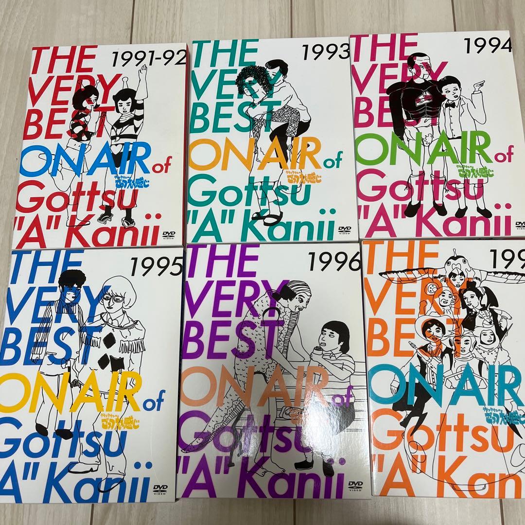 未開封フィギュア】【DVD 】ダウンタウンのごっつええ感じ 全6巻