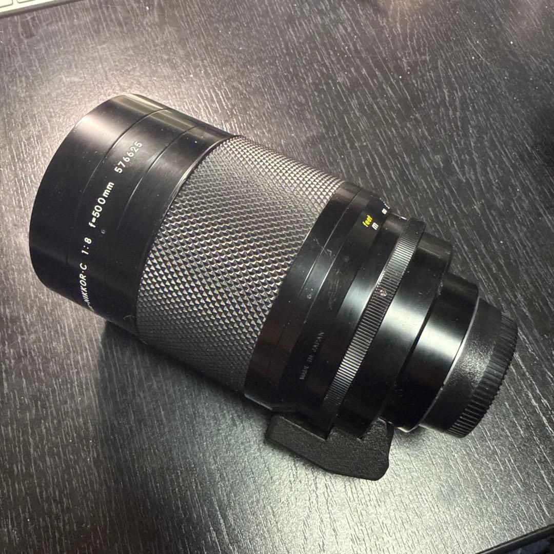 ニコン Reflex Nikkor C 500mm f8 レンズ ニコン「Reflex Nikkor-C 500mm F8」水没レンズ・分解清掃・作例