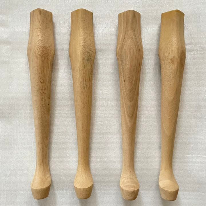 トールペイント 白木 ラウンドエンドテーブル - メルカリ