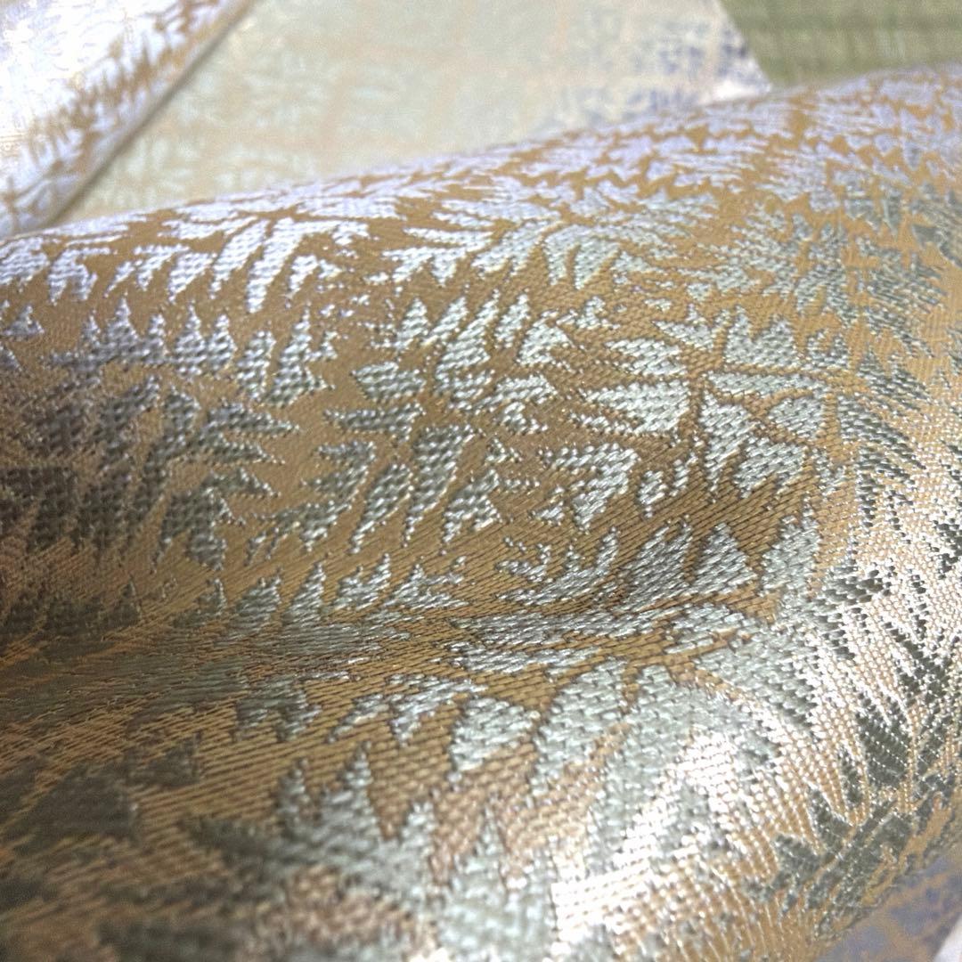 専用ページ　正絹　全通袋帯《かすみ模様》