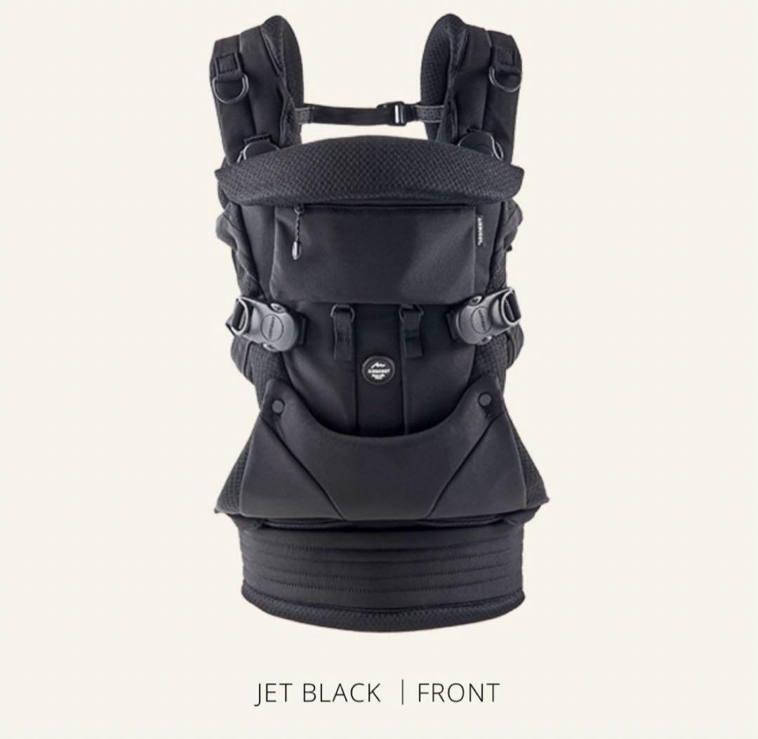 抱っこ紐 エアバギー AIRBUGGY(ブラック) - メルカリ