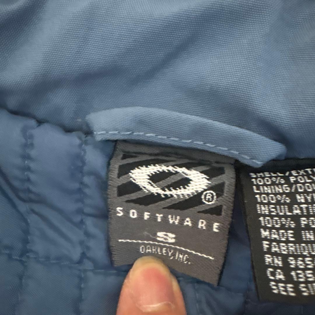 90-00s Oakley software ナイロンジャケット 中綿入 - メルカリ