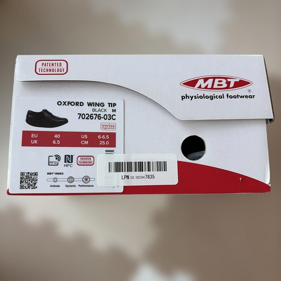 MBT OXFORD WING TIP ブラック M 702676-03C - メルカリ