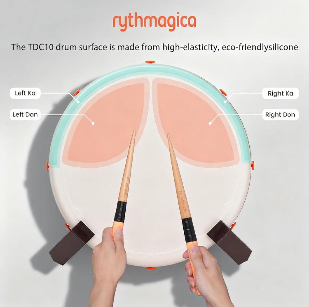 rythmagica TDC10 プロ 太鼓 ドラム コントローラー アーケード - メルカリ