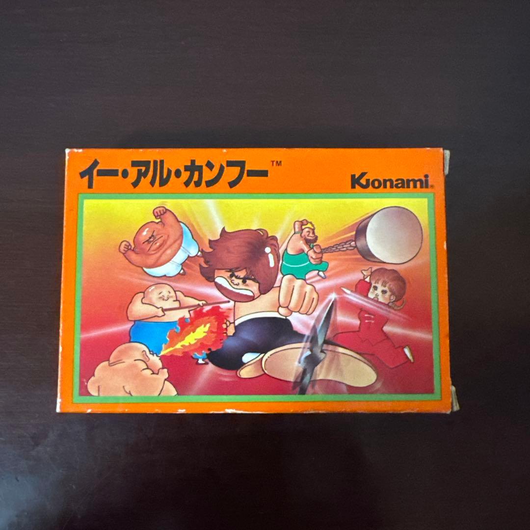 良品・完品・人気作】イー・アル・カンフー ファミコンソフト コナミ