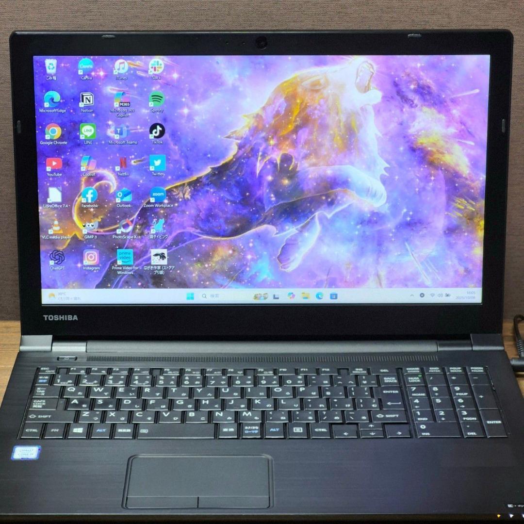 在宅ワーク最適 初心者設定済 Windows11 ノートパソコン SSD 162