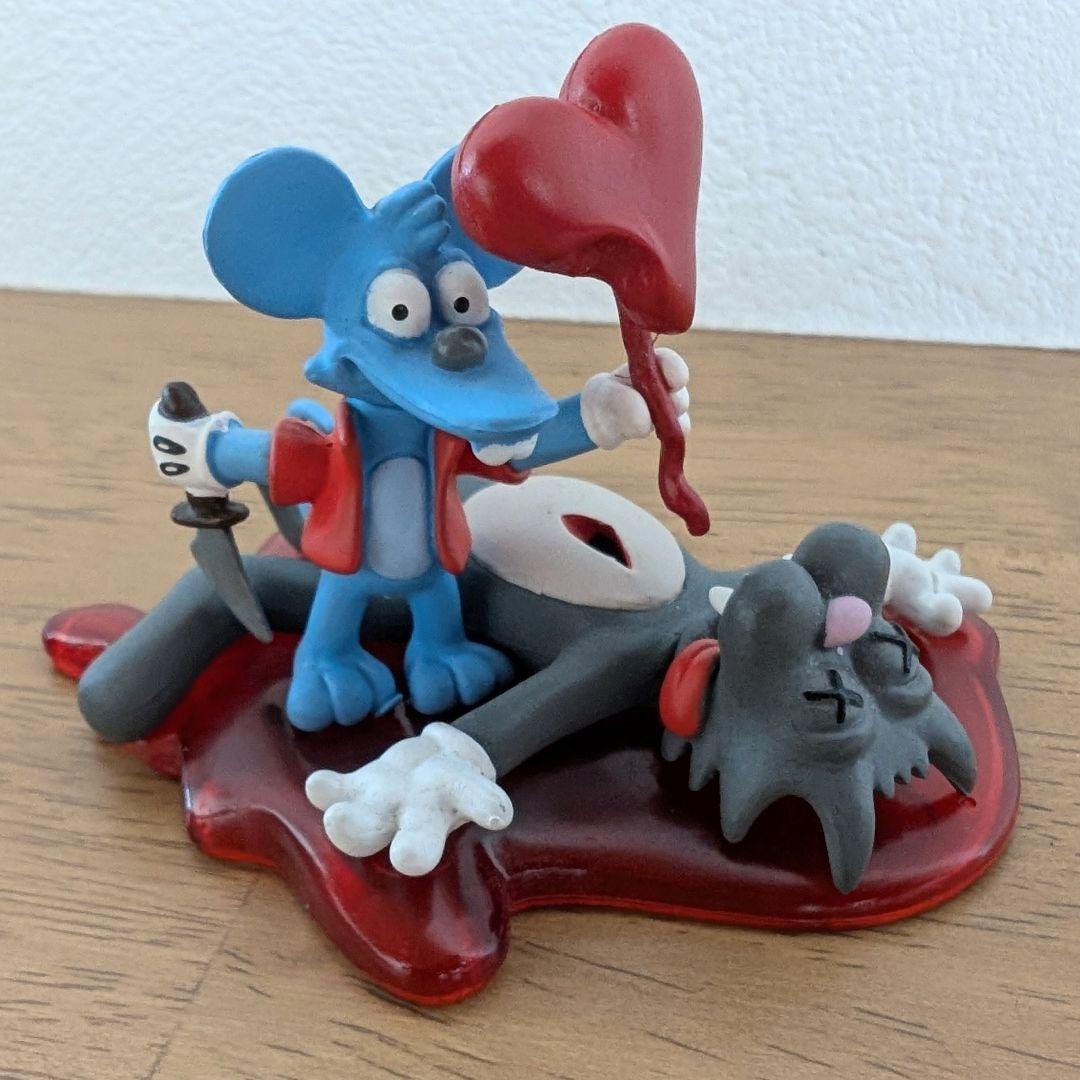 シンプソンズ フィギュア イッチー&スクラッチー the simpsons - メルカリ