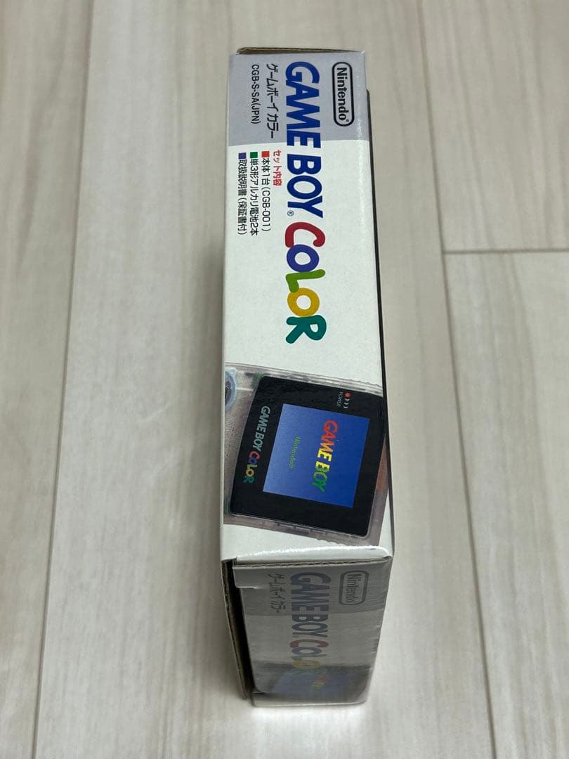 ゲームボーイカラー クリア CGB-001 任天堂 箱説明書等有 - メルカリ