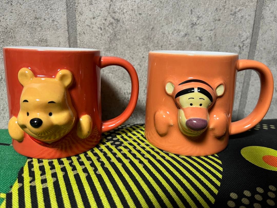 ディズニーランド 廃盤 プーさん＆ティガー マグカップ セット - メルカリ