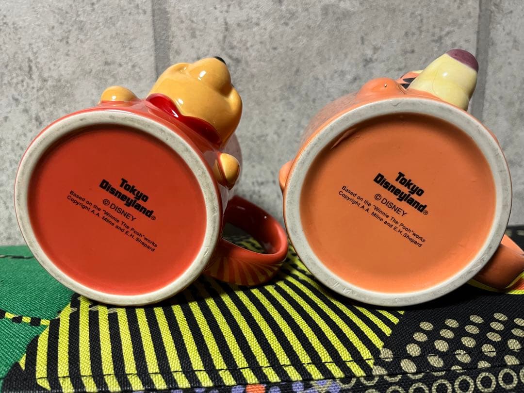 ディズニーランド 廃盤 プーさん＆ティガー マグカップ セット - メルカリ