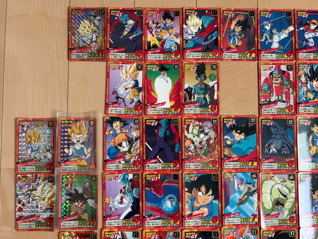 レア】ドラゴンボールGT カードダス 86枚 まとめ売り（セミコンプ