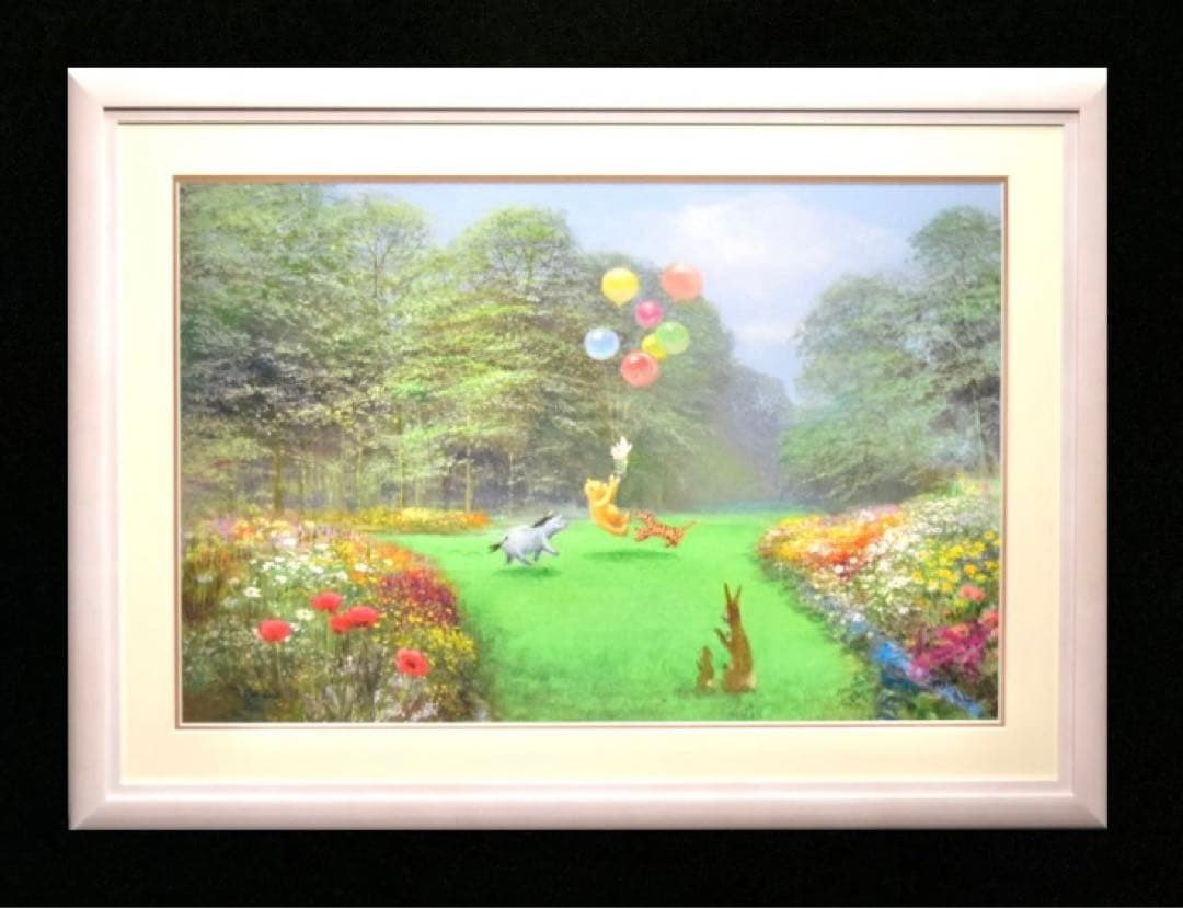 希少】くまのプーさん ピーター・エレンショウ作 リトグラフ 世界限定