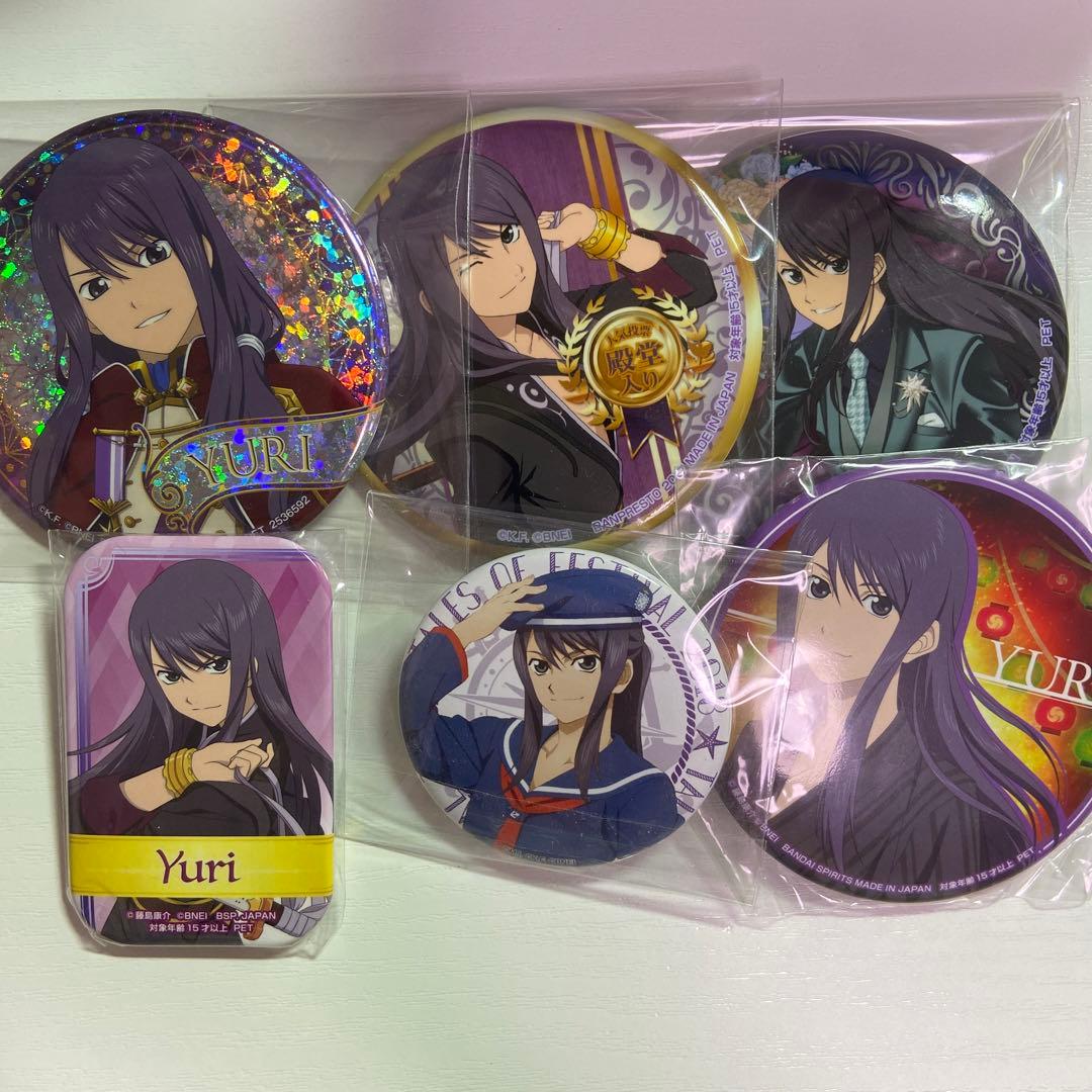 テイルズオブヴェスペリア ユーリ・ローウェル 缶バッジ - メルカリ