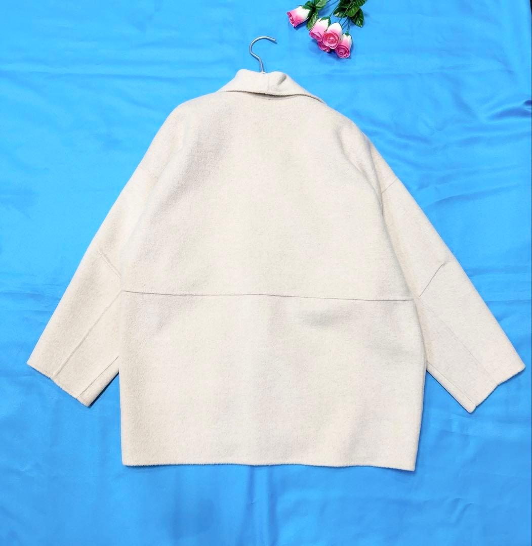 アーバンリサーチ（URBAN RESEARCH）リバーオーバーハーフコート 小顔