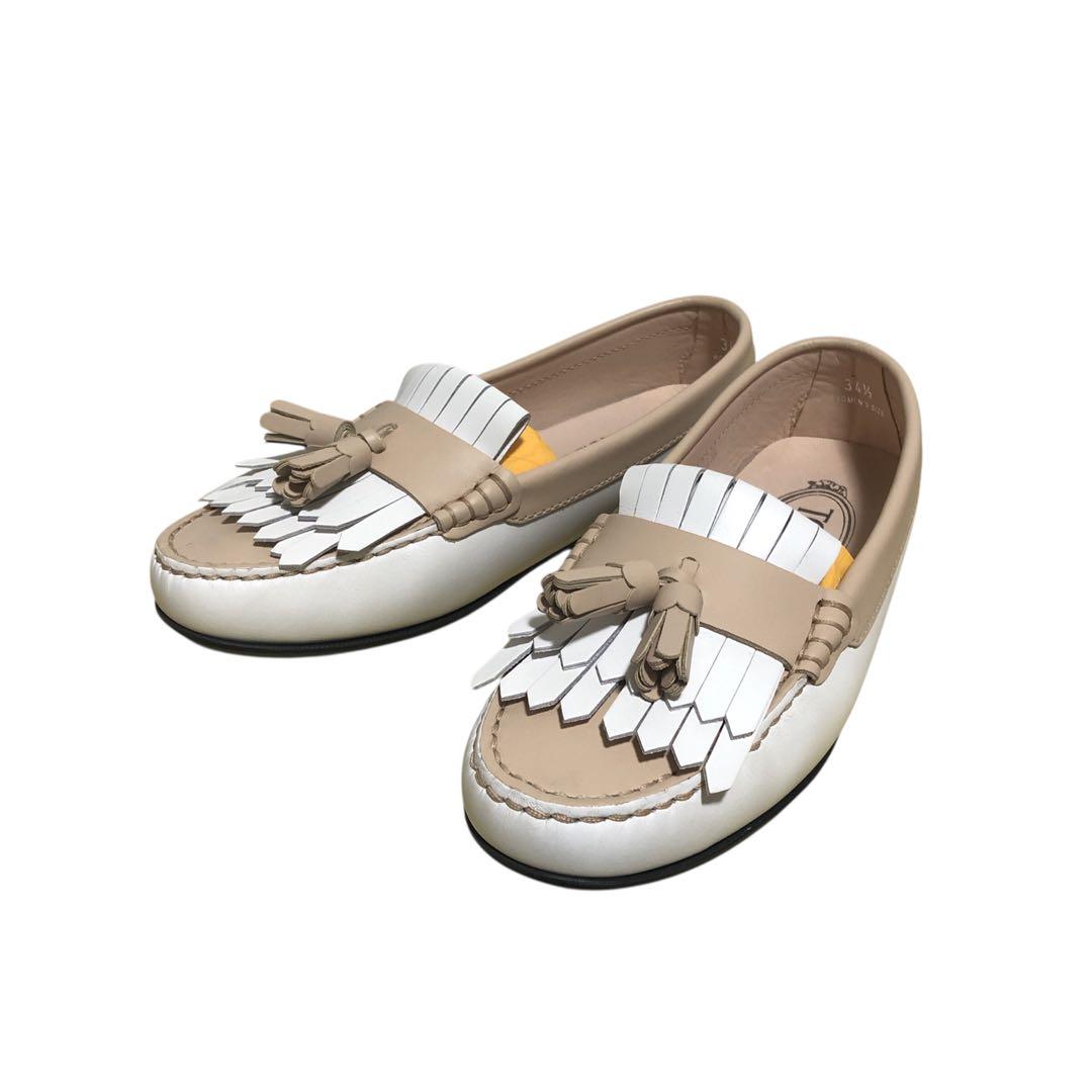 未使用 TOD'S ドライビングシューズ 34.5 フリンジ タッセル 楽天市場】TODS トッズ ドライビングシューズ XXW00G0DN70NB6