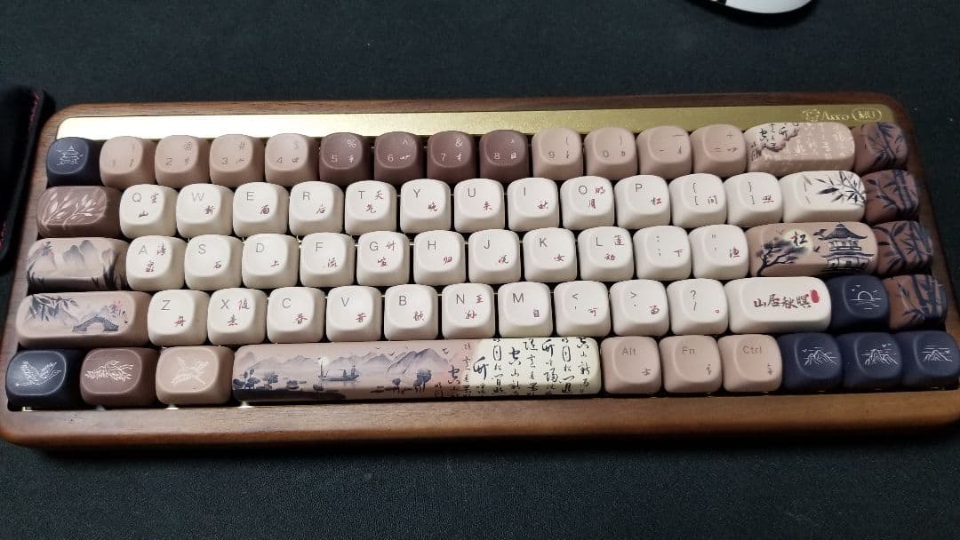 ち*き様 akko mu01 Bsun roselle switch AKKO ROSEWOOD LINEAR SWITCH (10PCS): Smooth, Linear Keystrokes for