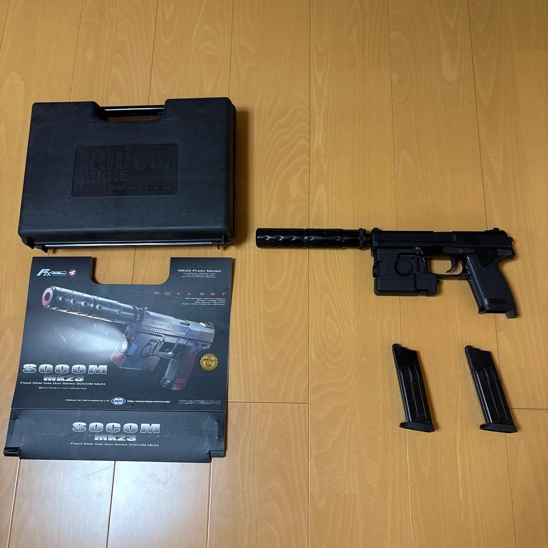 東京マルイ SOCOM mk23 固定スライドガス TOKYO MARUI（東京マルイ） SOCOM Mk23 固定スライドガスガン ソーコム