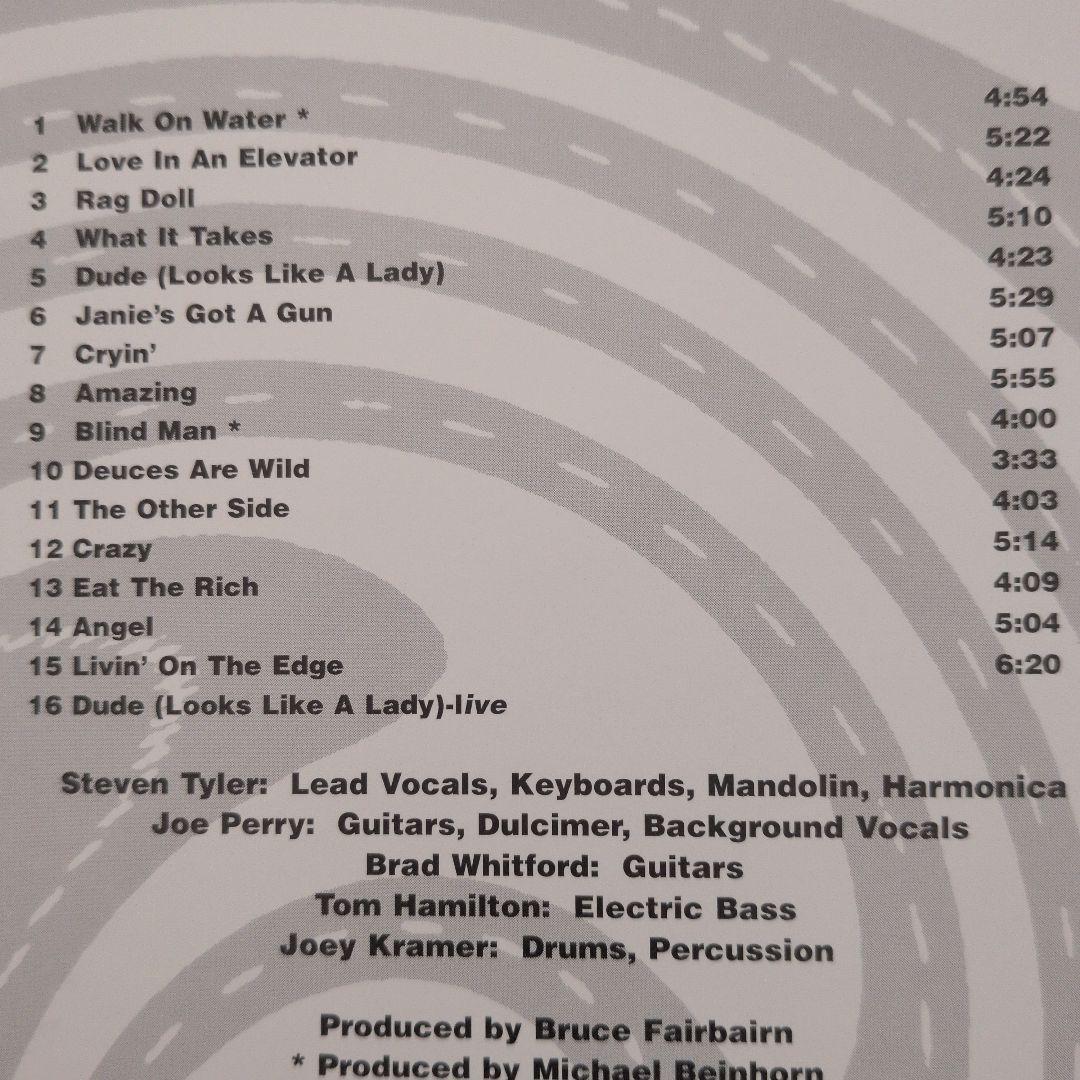 Aerosmith BIG ONES レコード - メルカリ