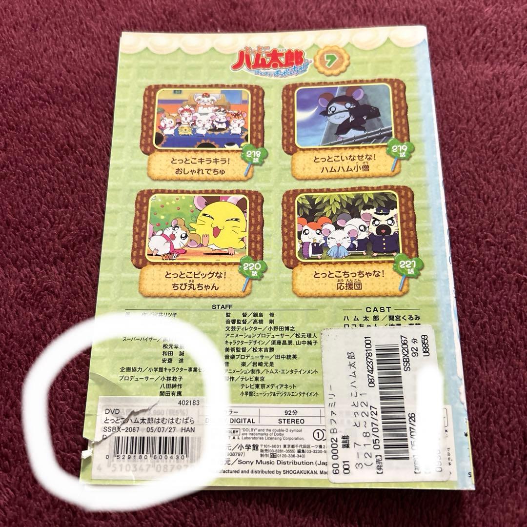 とっとこハム太郎 第3シリーズ はむはむぱらだいちゅ！ DVD 13巻