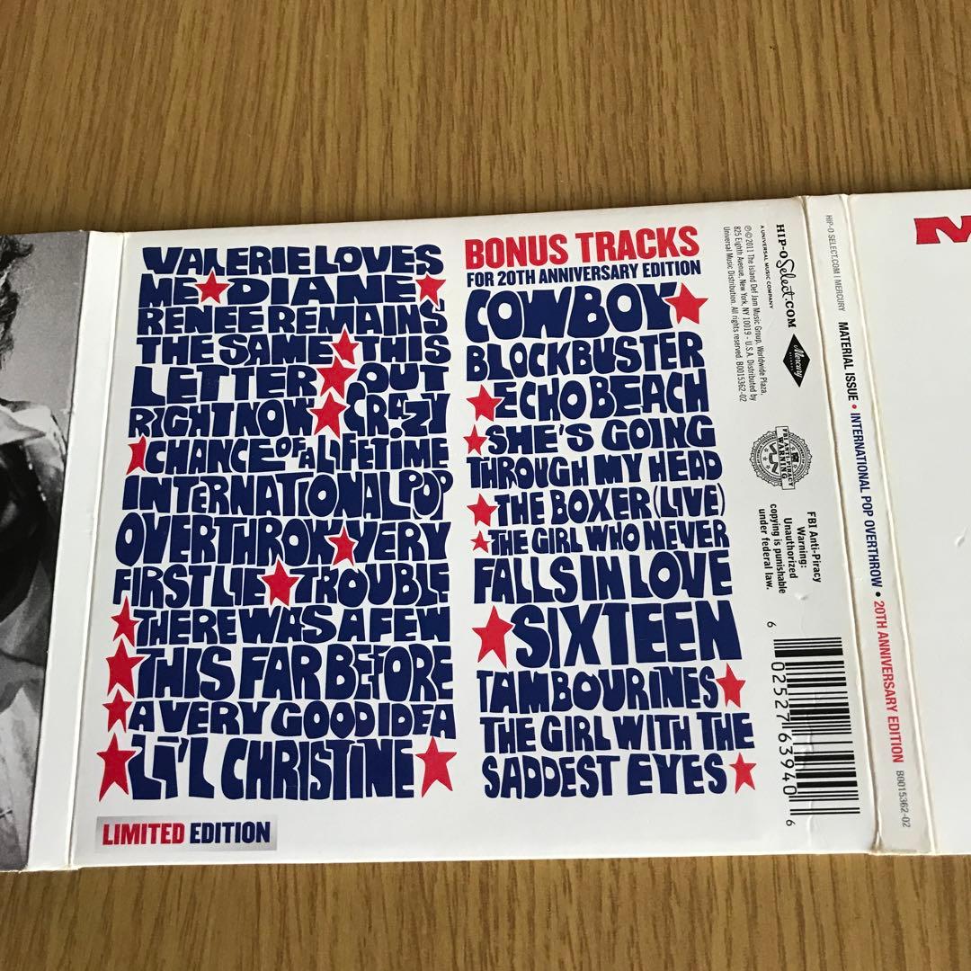 マテリアル・イシュ－ International Pop Overthrow 洋楽 IQ1026383410