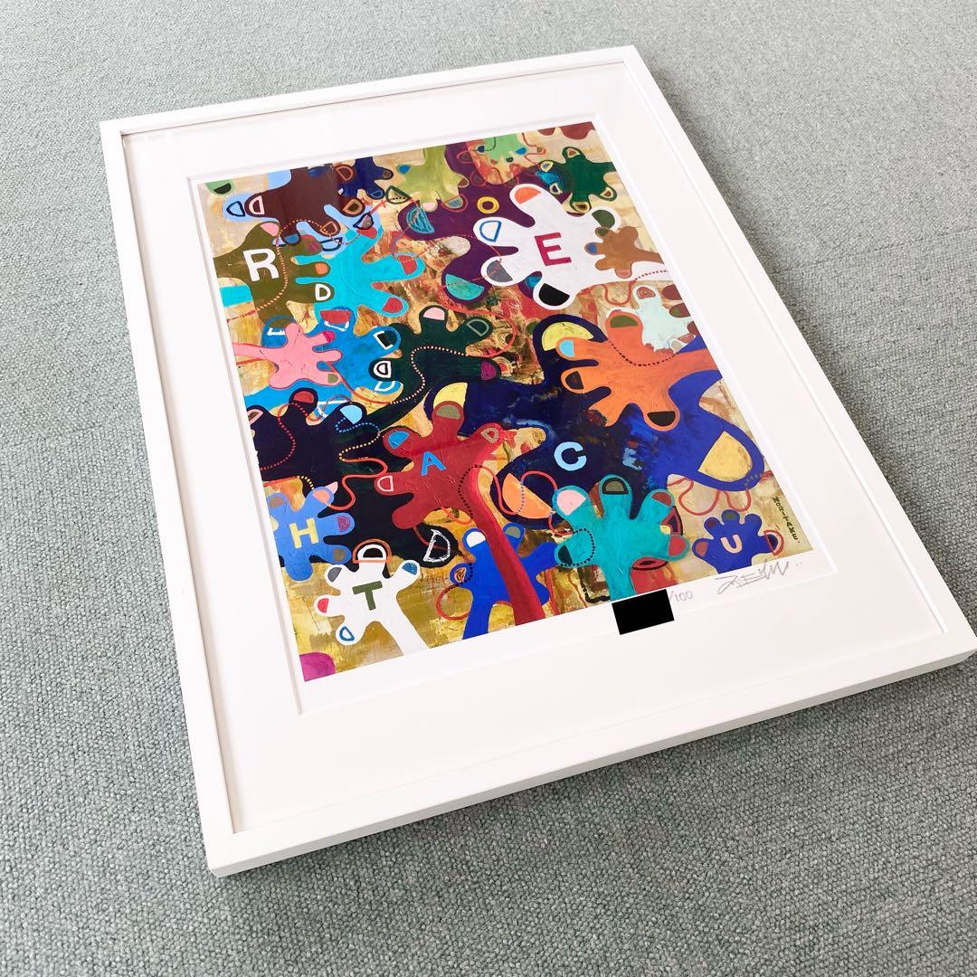 木梨憲武展 版画（ジクレー） のっ手いこー！ - メルカリ