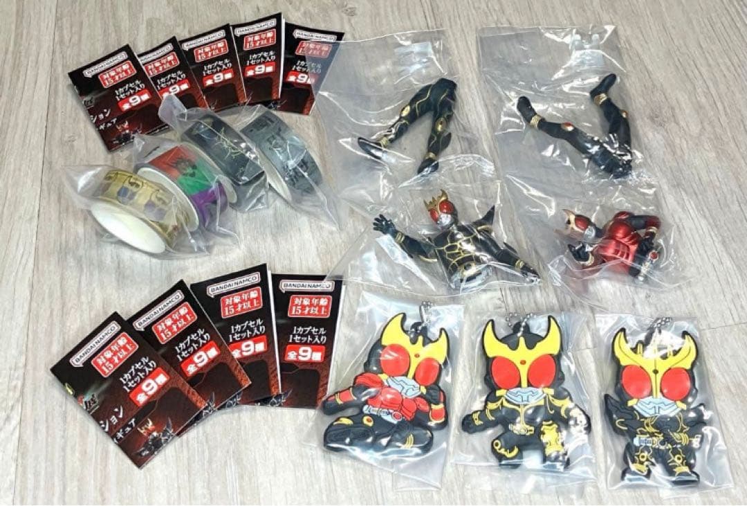 超クウガ展 あそーとコレクション 全9種 フルコンプ ガシャポン