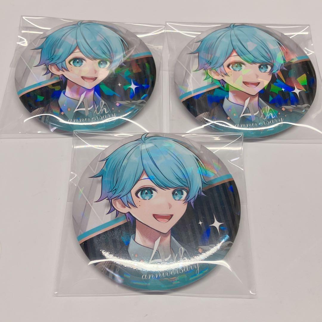 いれいす いむくん -hotoke- 4周年 等身 缶バッジ - メルカリ