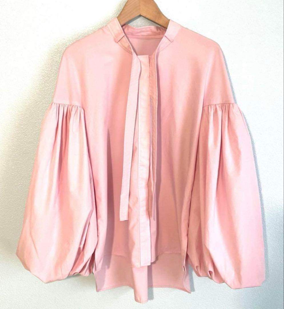 L'AUBE BLANC Double tie Blouse Sakura - メルカリ