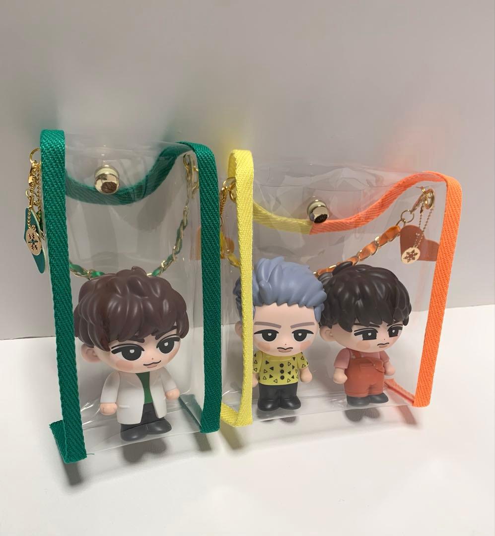 おかか様専用 すのチルソフビポーチ 2体用 黄色×オレンジ SnowMan