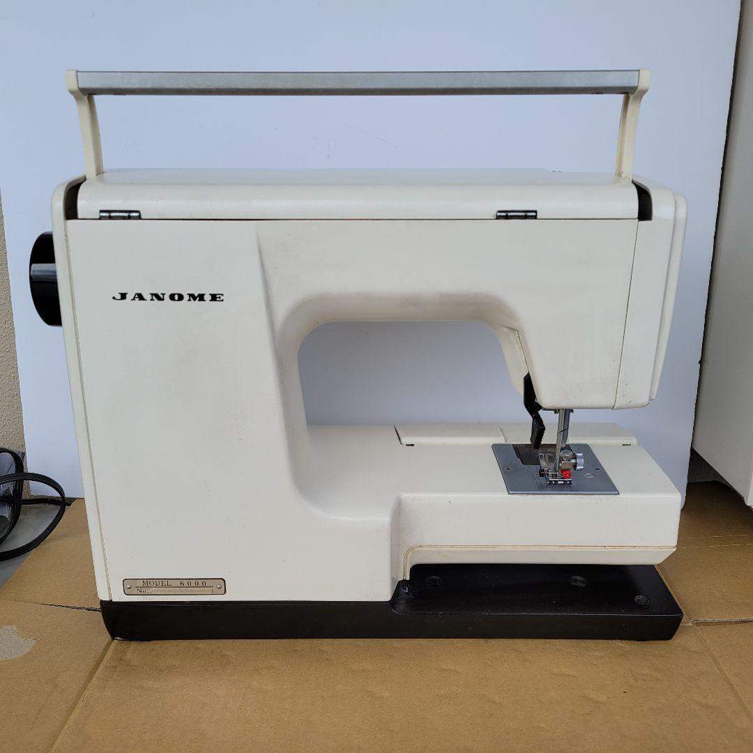 ジャノメ メモリークラフト6000 取扱い説明書、使い方の手引き付き