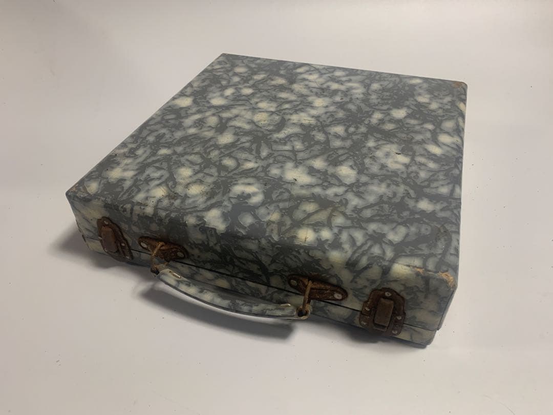 値下げ アンティーク 蓄音機レコードボックス① - メルカリ