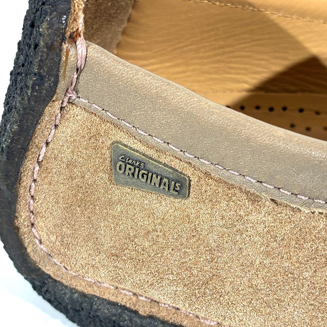 美品☆ クラークスオリジナルズ ナタリー ワラビー スエード キャメル