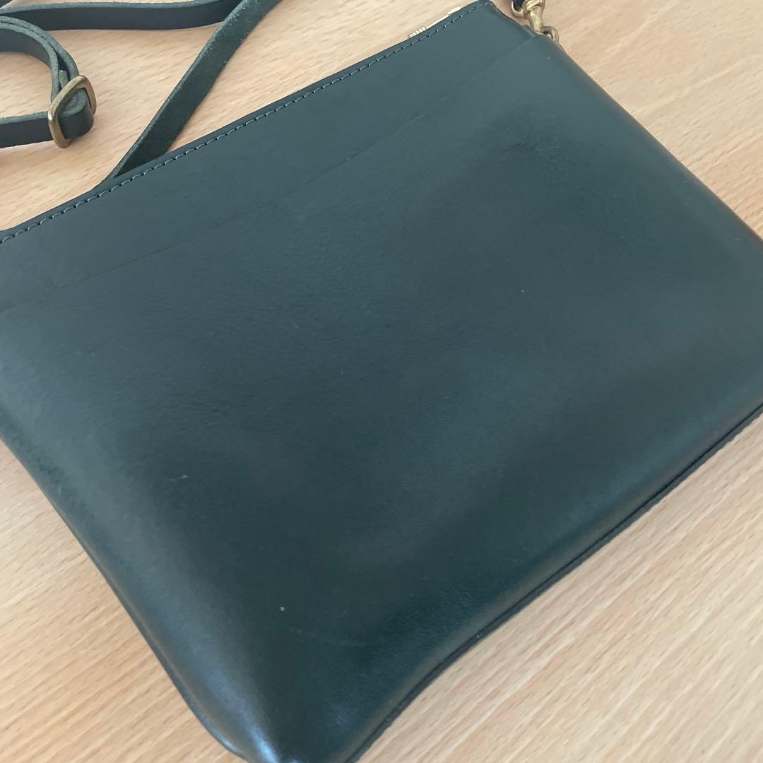 LONA Sleek sacoche -middle- ブリティッシュグリーン