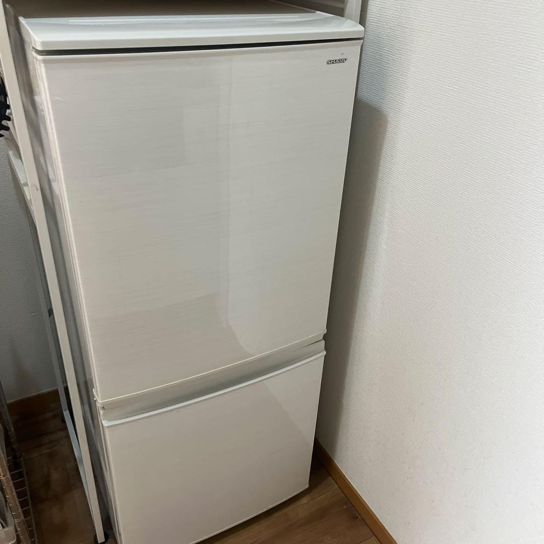 SHARP SJ-D14D-W 2018年製 137L - メルカリ
