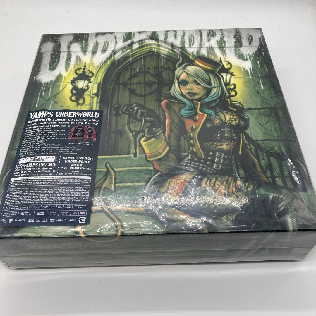 VAMPS UNDERWORLD 2017 DVD 未開封 初回限定盤B(CD+DVD)】UNDERWORLD | VAMPS